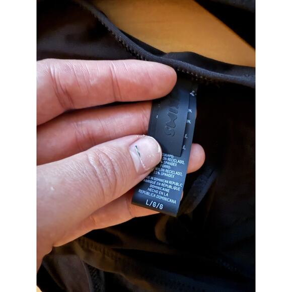 Skims Recycled Halter Monokini Halter Cut Out Swimsuit L - Picture 3 of 3